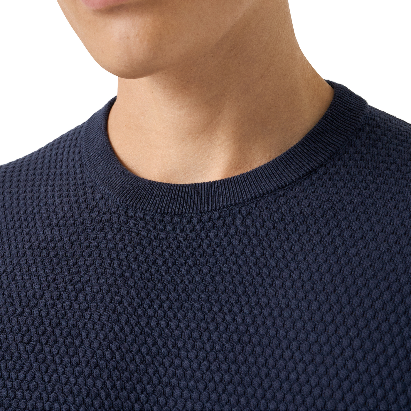 Eton Pullover Rundkragen