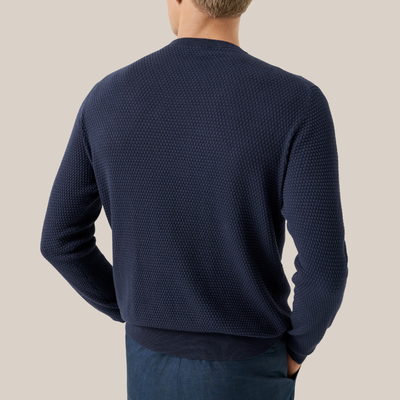 Eton Pullover Rundkragen