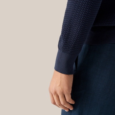 Eton Pullover Rundkragen