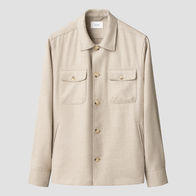 Wool Cashmere Overshirt